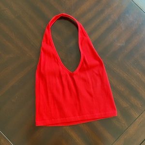 Red crop top ❤️